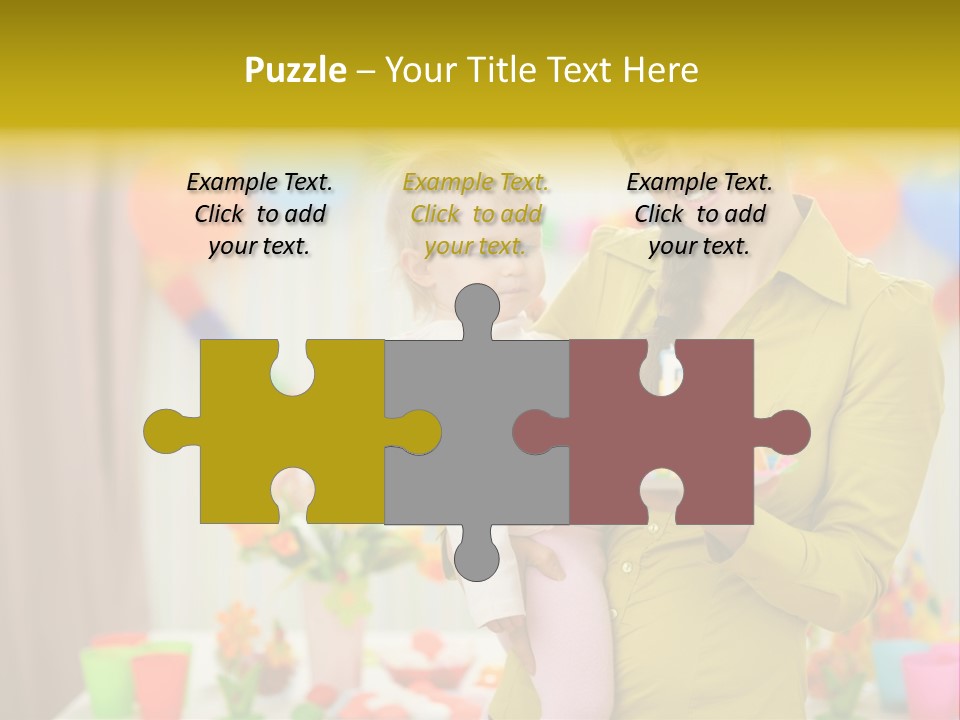 Event Mama Decoration PowerPoint Template