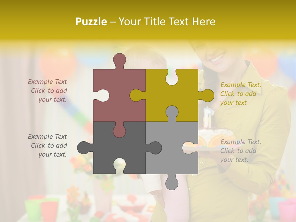 Event Mama Decoration PowerPoint Template