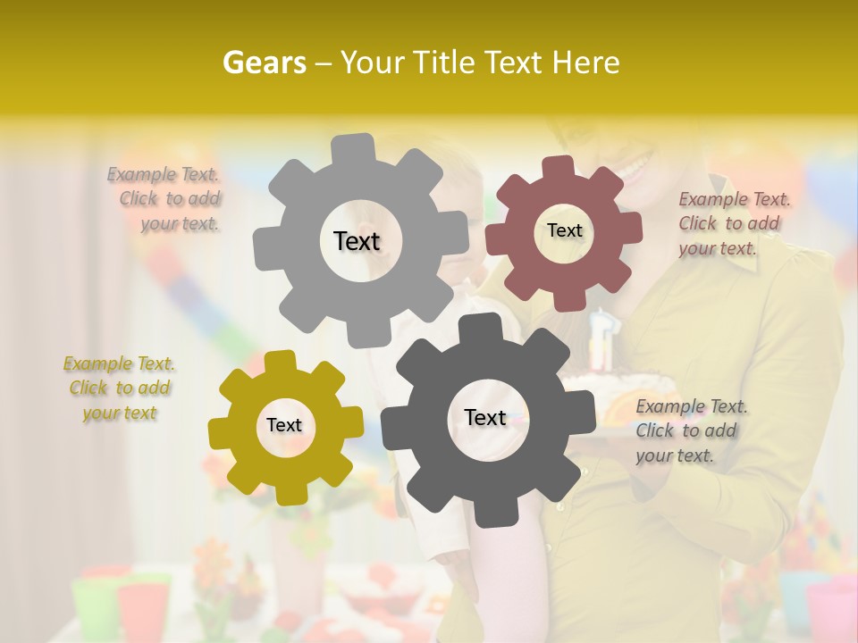 Event Mama Decoration PowerPoint Template