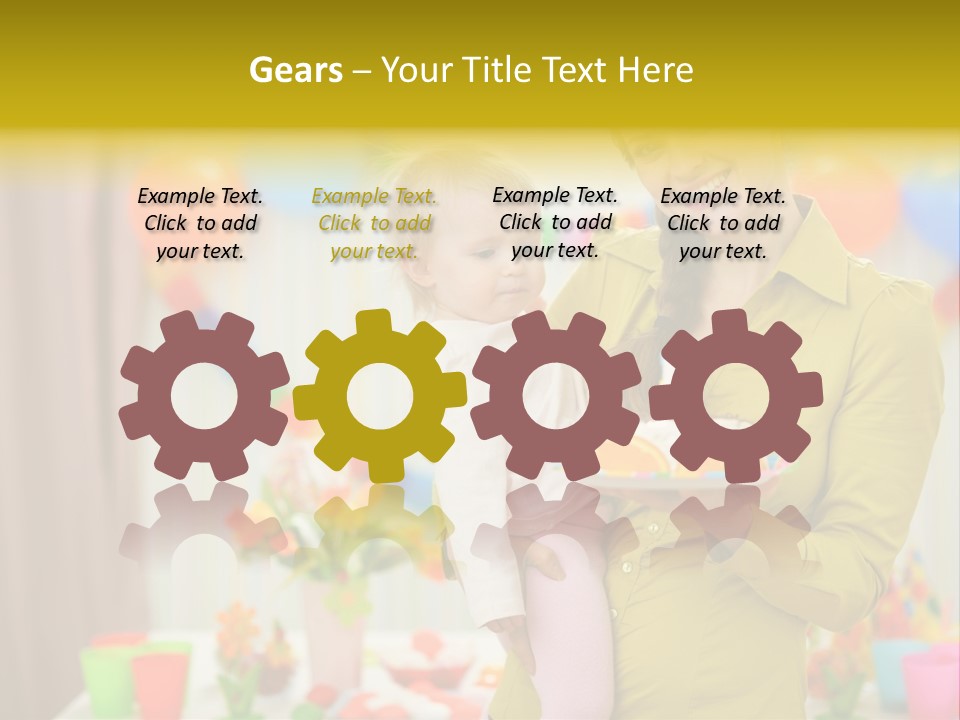 Event Mama Decoration PowerPoint Template