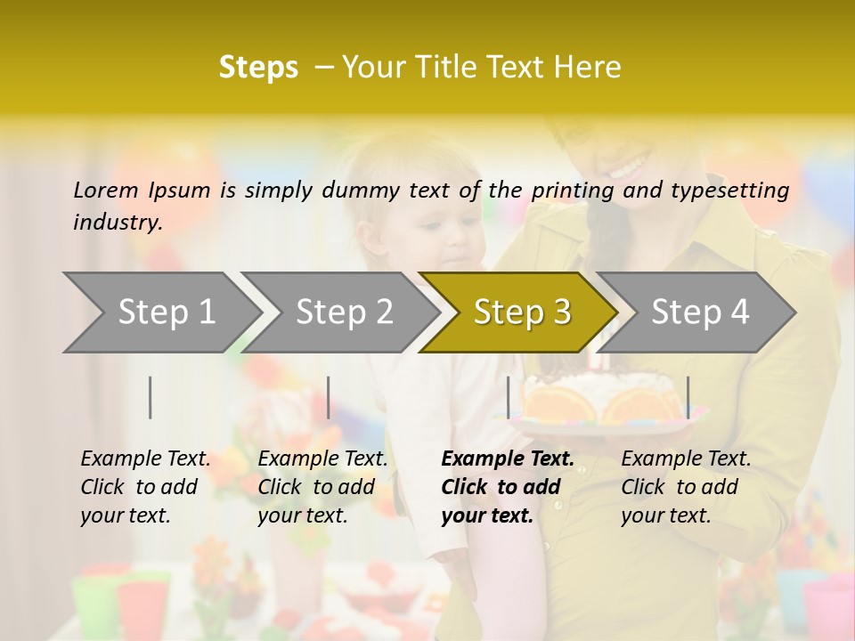 Event Mama Decoration PowerPoint Template