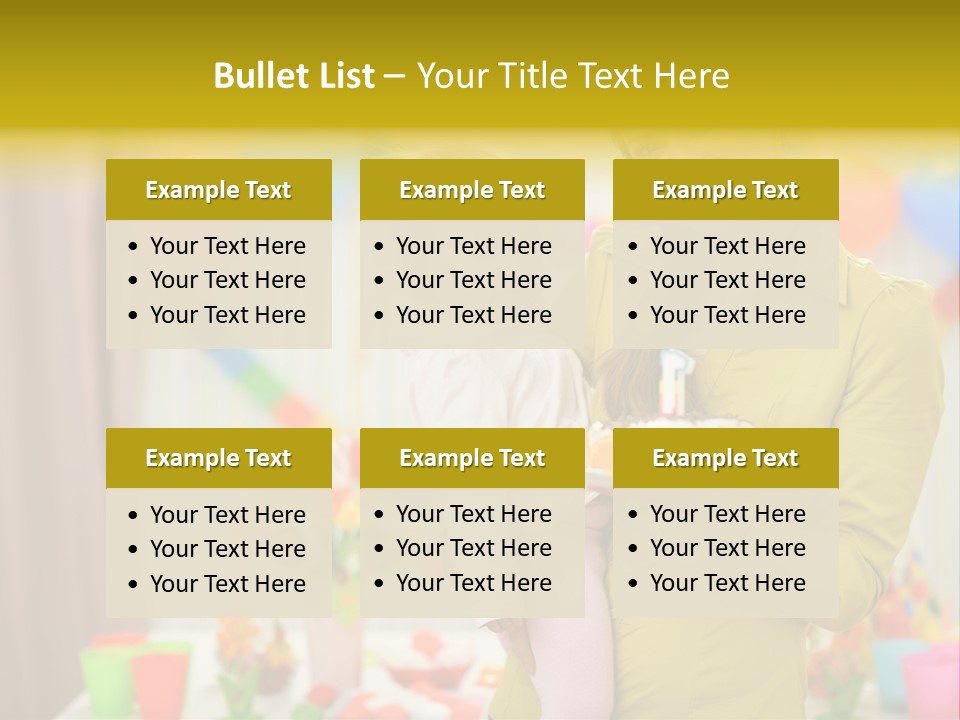 Event Mama Decoration PowerPoint Template