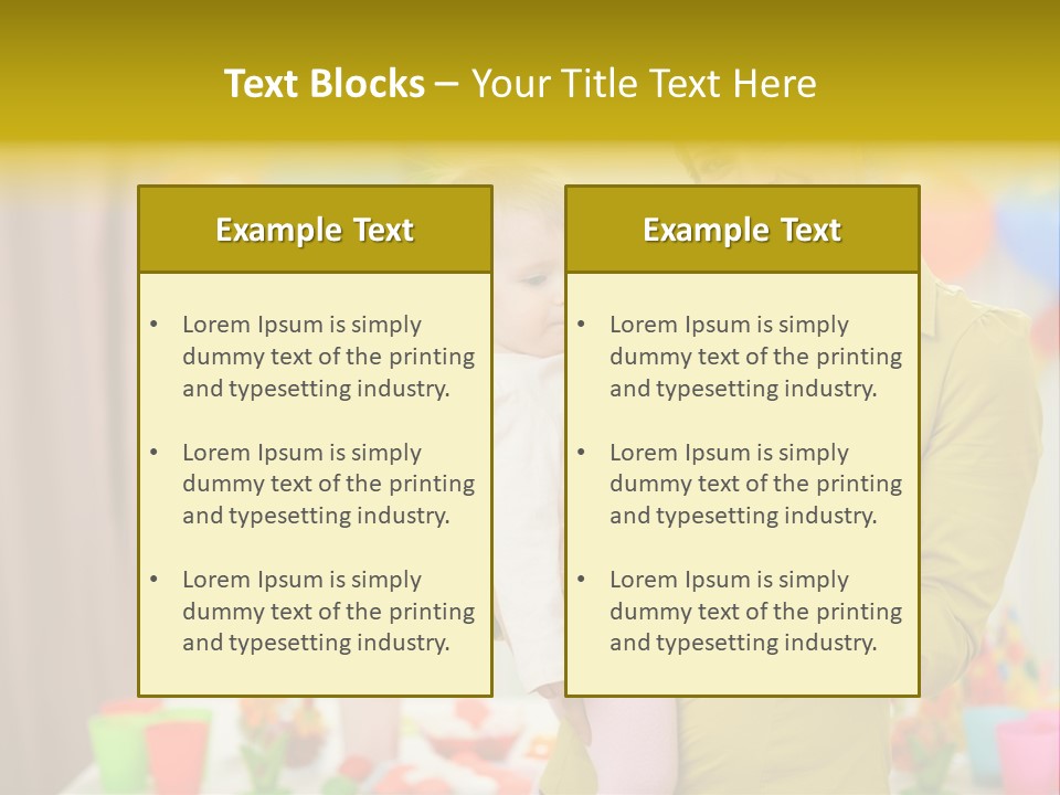 Event Mama Decoration PowerPoint Template