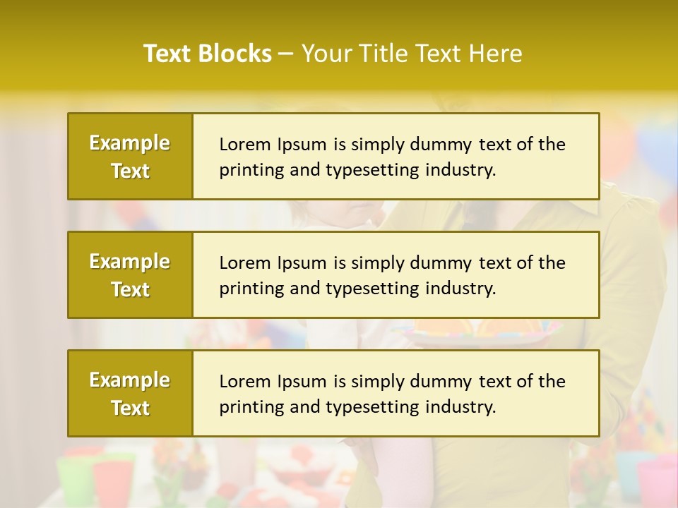 Event Mama Decoration PowerPoint Template