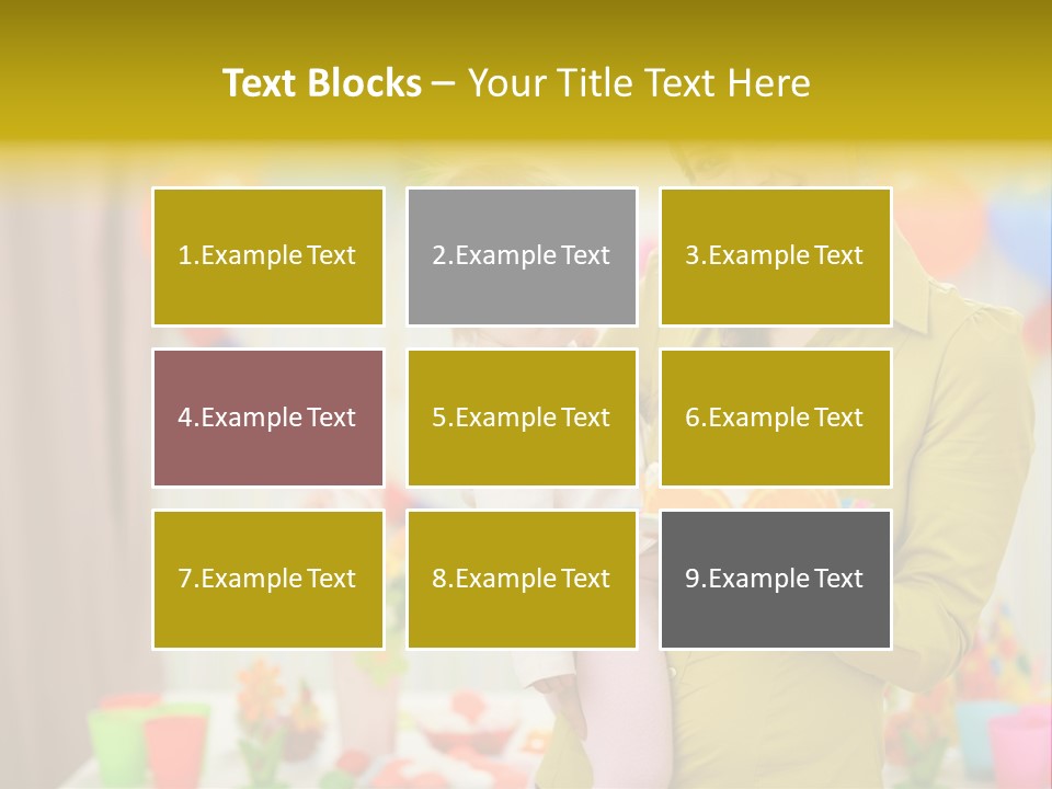 Event Mama Decoration PowerPoint Template