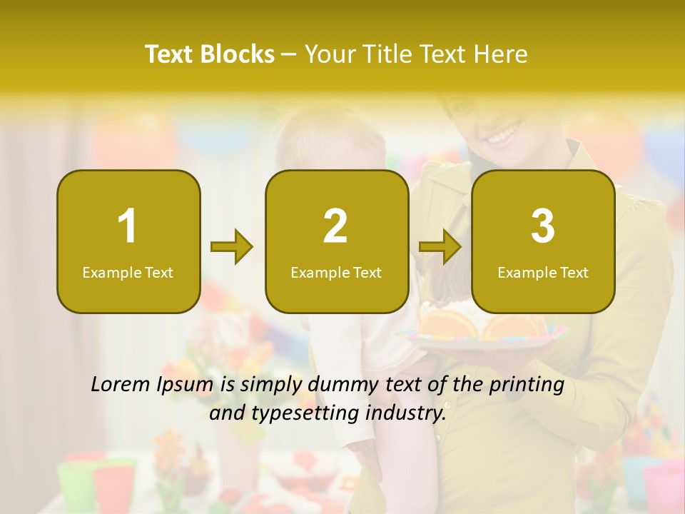 Event Mama Decoration PowerPoint Template