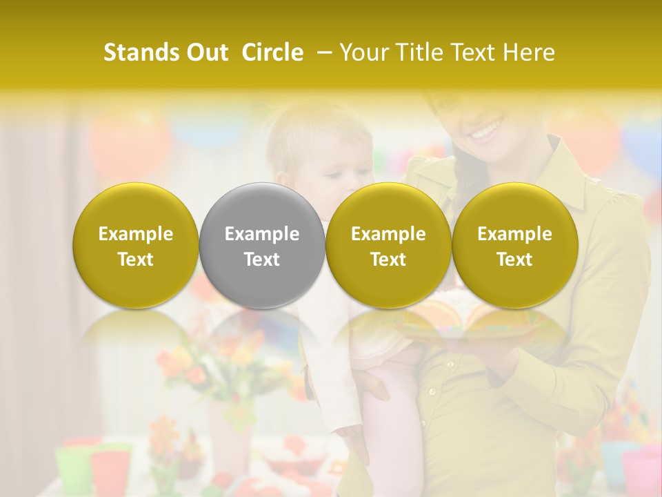 Event Mama Decoration PowerPoint Template
