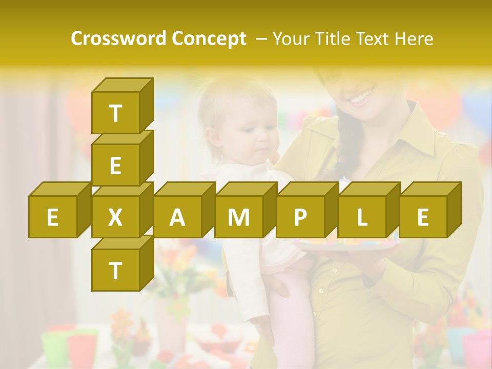 Event Mama Decoration PowerPoint Template