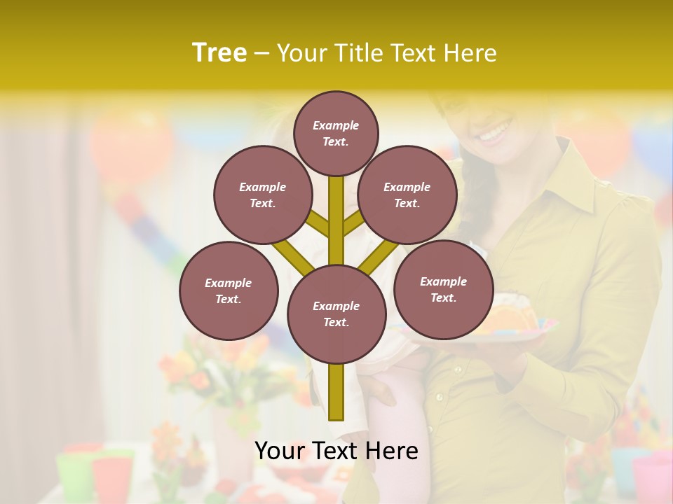 Event Mama Decoration PowerPoint Template