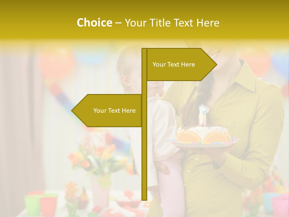 Event Mama Decoration PowerPoint Template