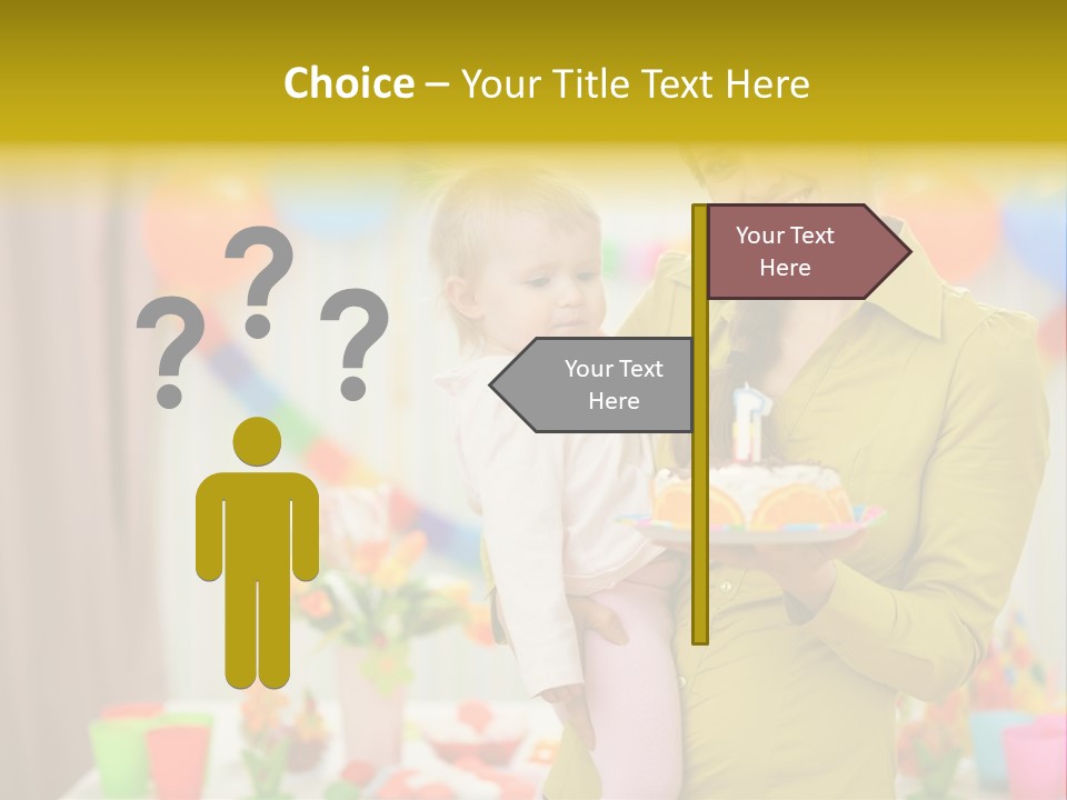Event Mama Decoration PowerPoint Template