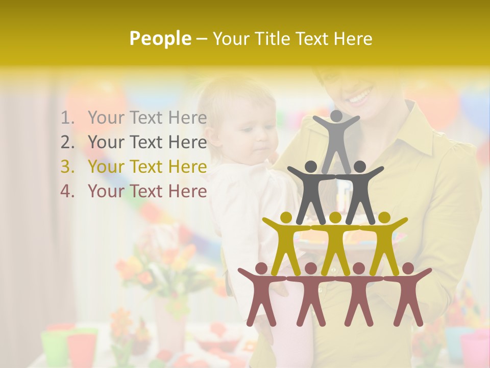 Event Mama Decoration PowerPoint Template