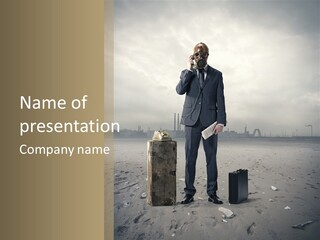 Only One Aggression Authority PowerPoint Template