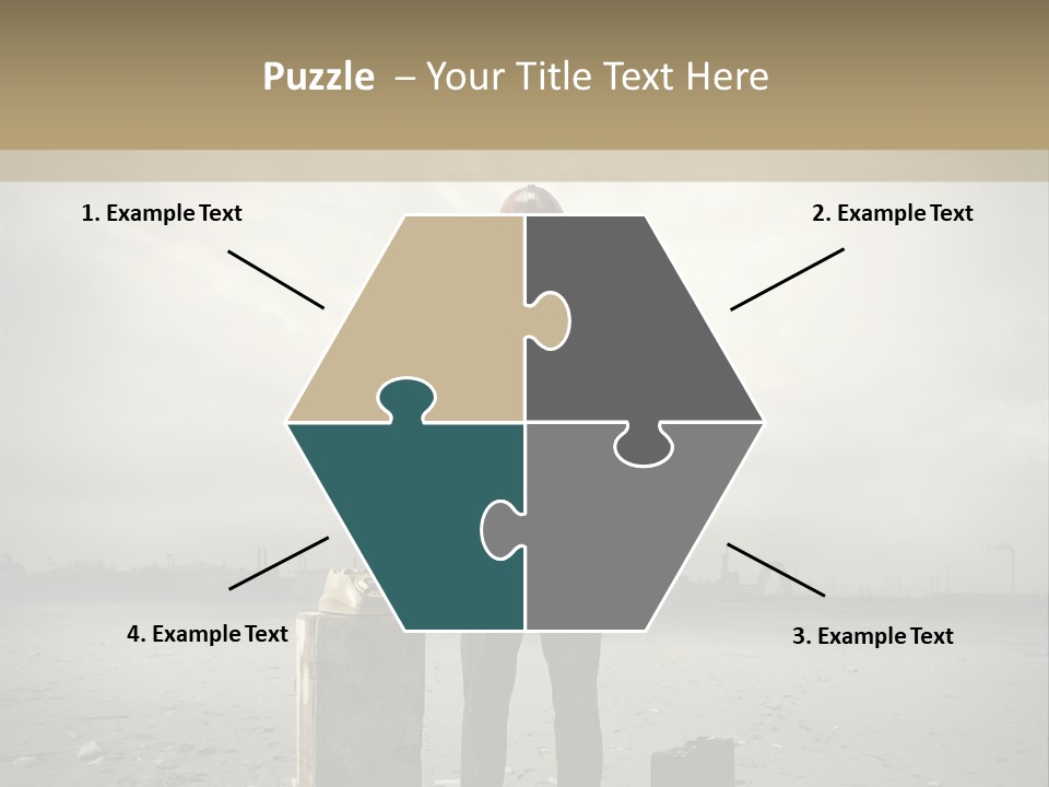 Only One Aggression Authority PowerPoint Template