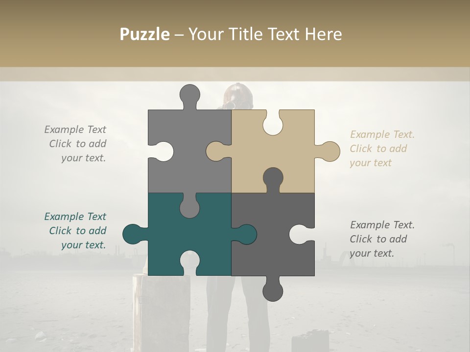 Only One Aggression Authority PowerPoint Template