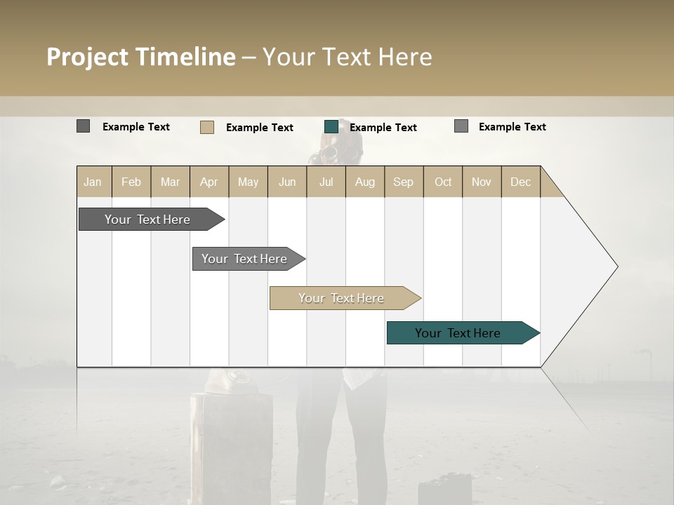 Only One Aggression Authority PowerPoint Template