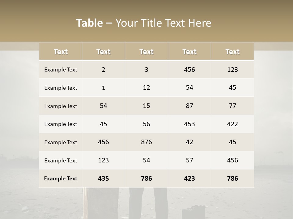 Only One Aggression Authority PowerPoint Template