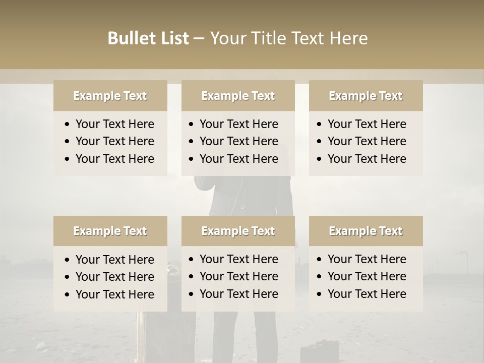 Only One Aggression Authority PowerPoint Template
