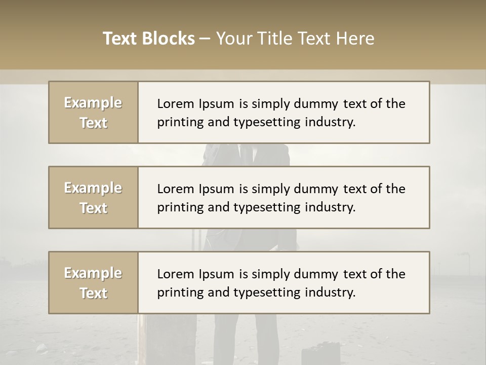 Only One Aggression Authority PowerPoint Template