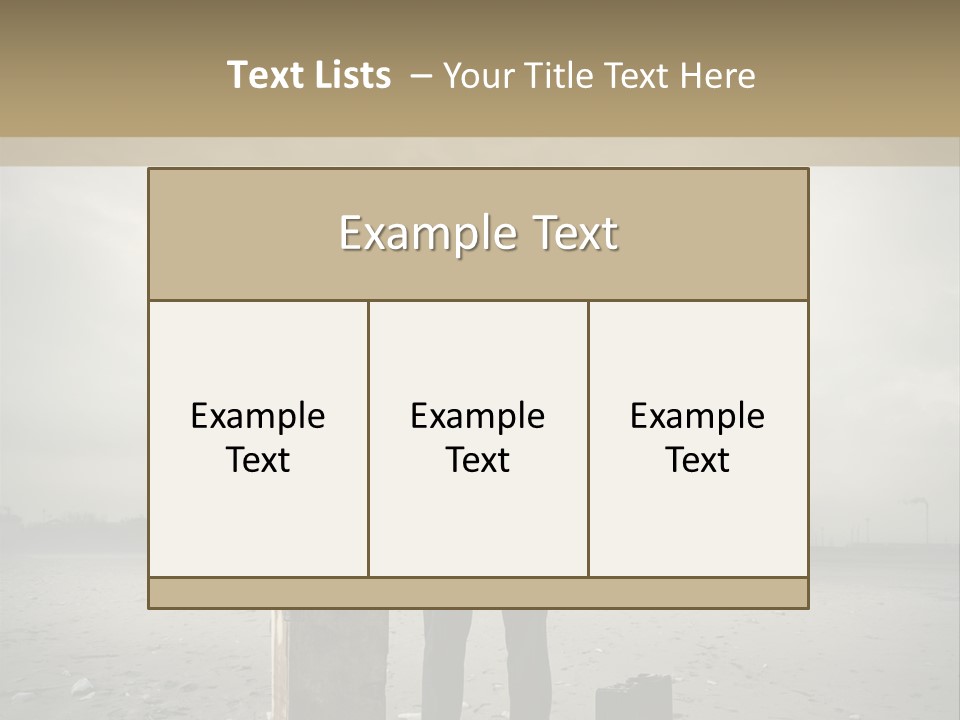 Only One Aggression Authority PowerPoint Template