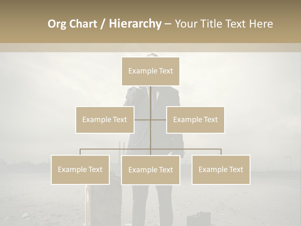Only One Aggression Authority PowerPoint Template