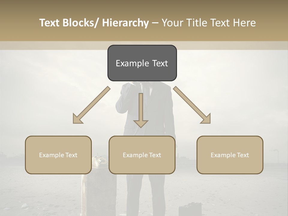 Only One Aggression Authority PowerPoint Template