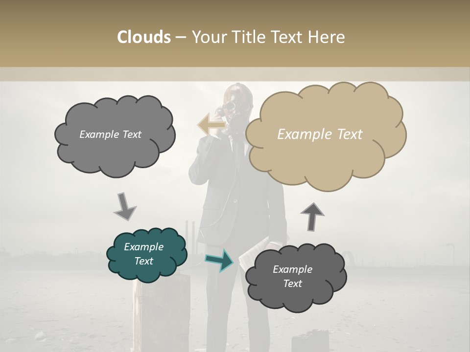 Only One Aggression Authority PowerPoint Template