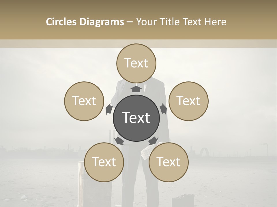Only One Aggression Authority PowerPoint Template