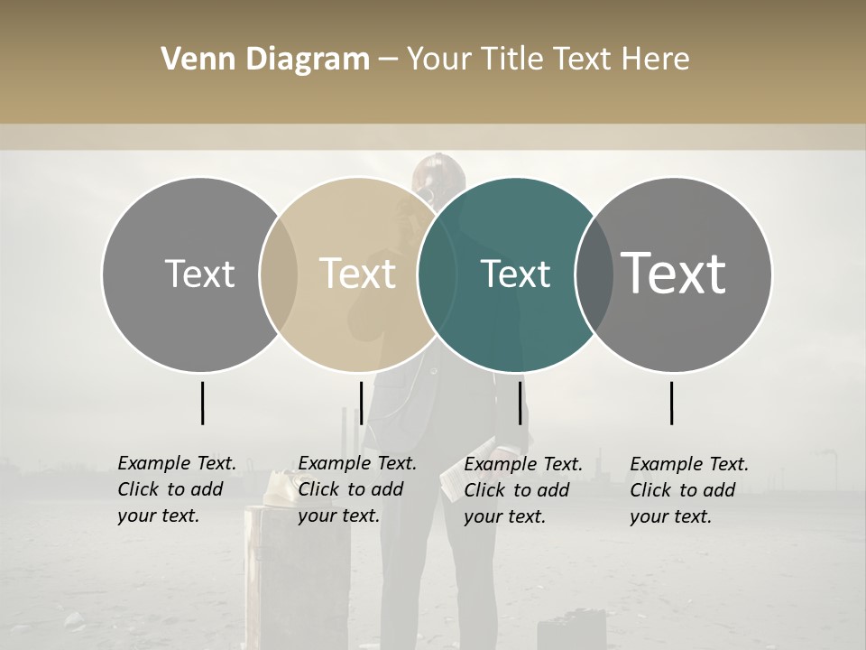 Only One Aggression Authority PowerPoint Template