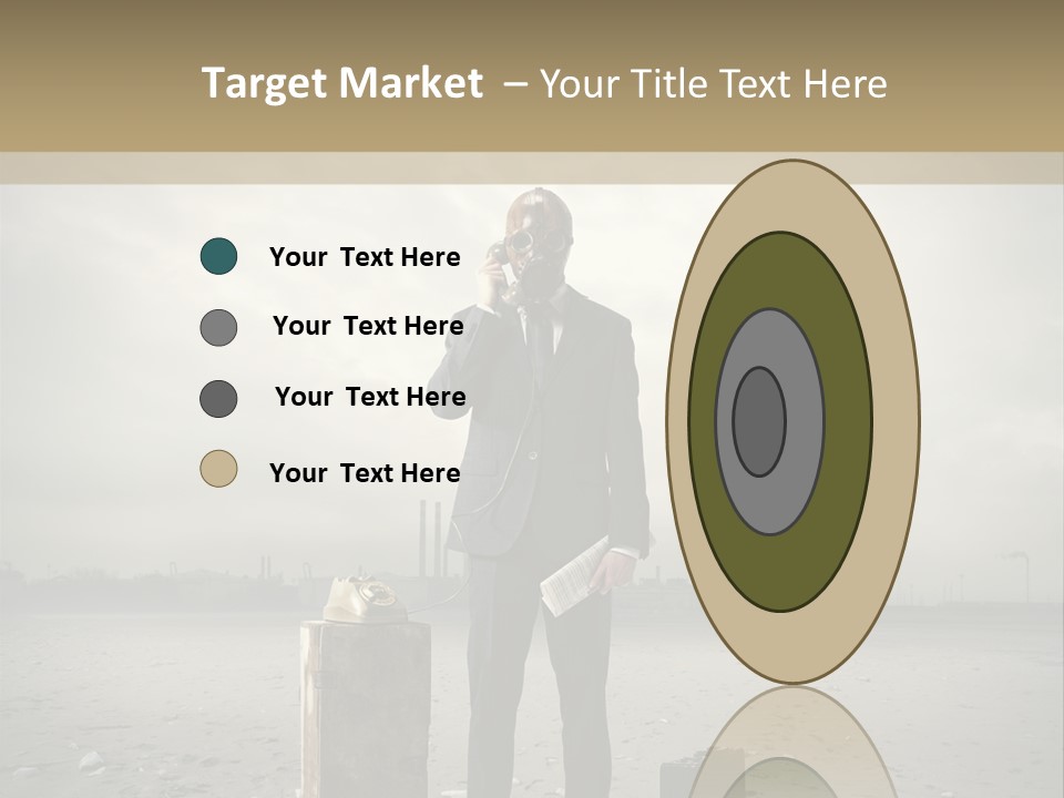 Only One Aggression Authority PowerPoint Template