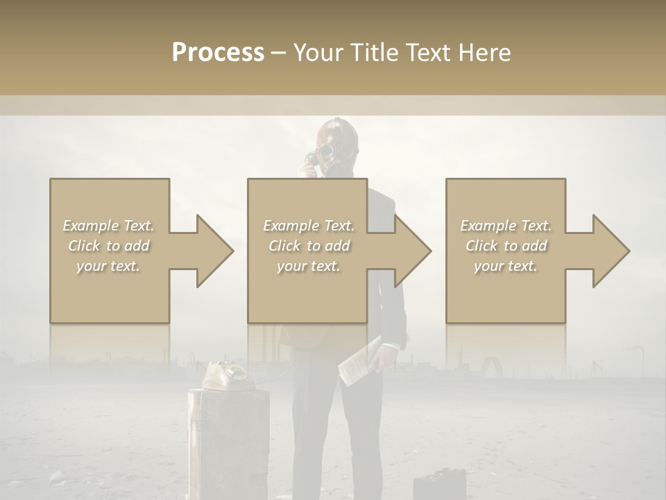 Only One Aggression Authority PowerPoint Template