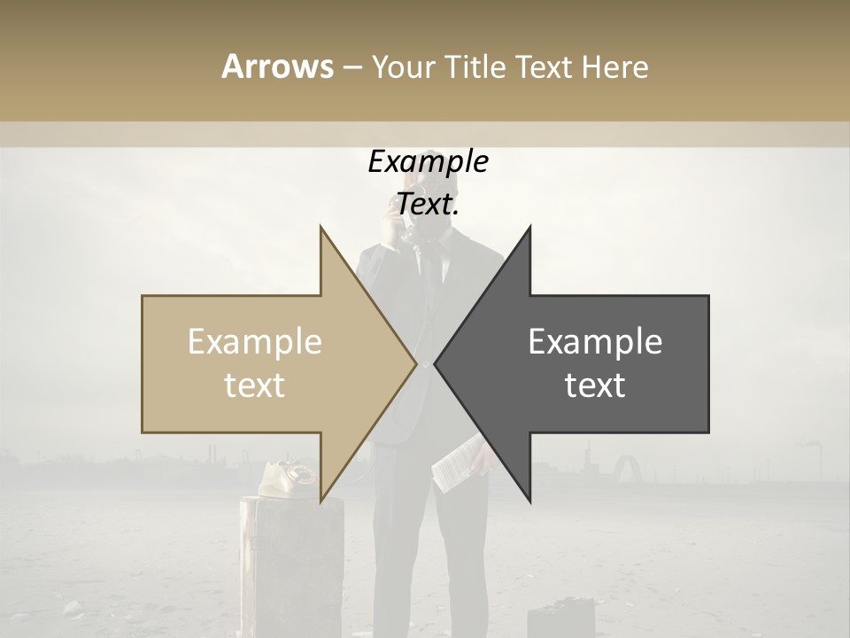 Only One Aggression Authority PowerPoint Template