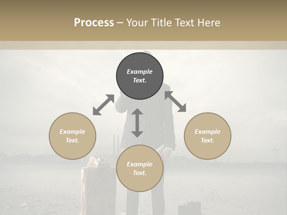 Only One Aggression Authority PowerPoint Template