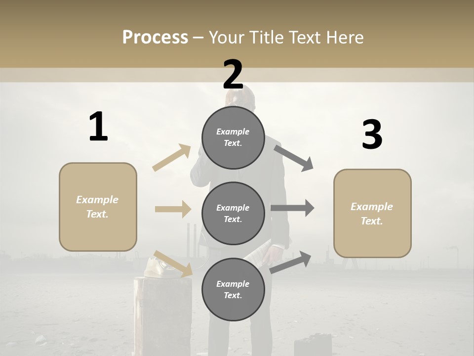 Only One Aggression Authority PowerPoint Template