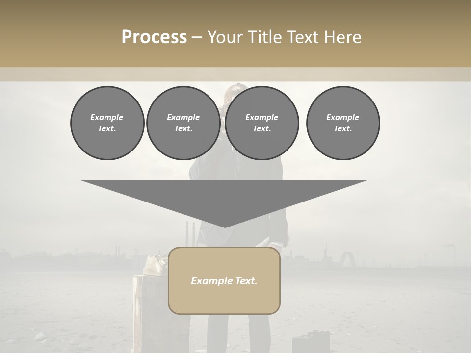 Only One Aggression Authority PowerPoint Template