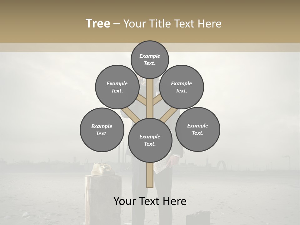 Only One Aggression Authority PowerPoint Template
