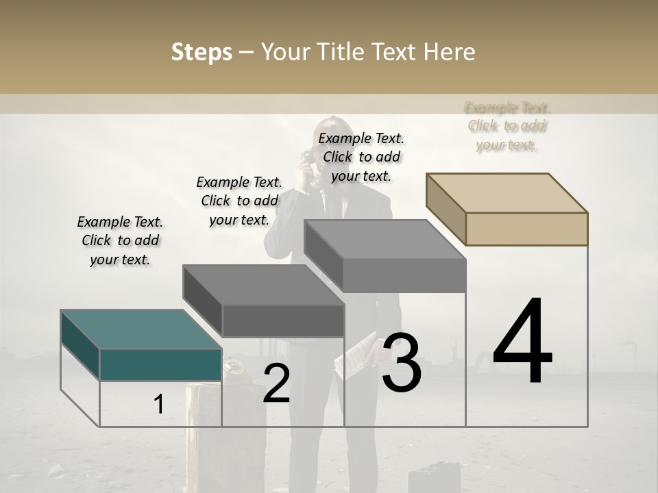 Only One Aggression Authority PowerPoint Template