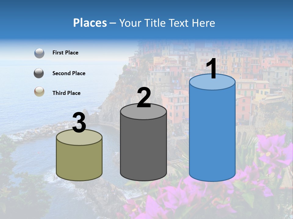 Sightseeing House Panoramic PowerPoint Template