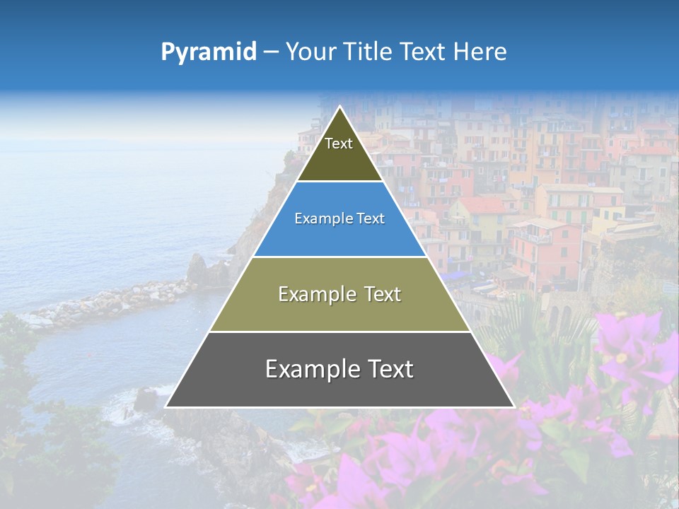 Sightseeing House Panoramic PowerPoint Template