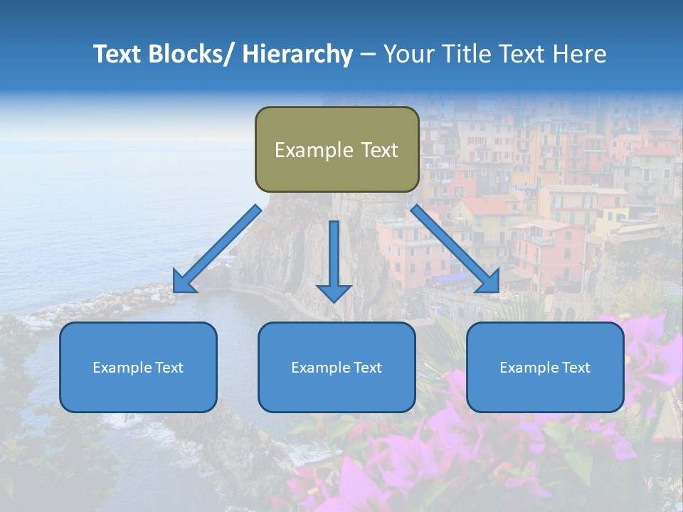 Sightseeing House Panoramic PowerPoint Template