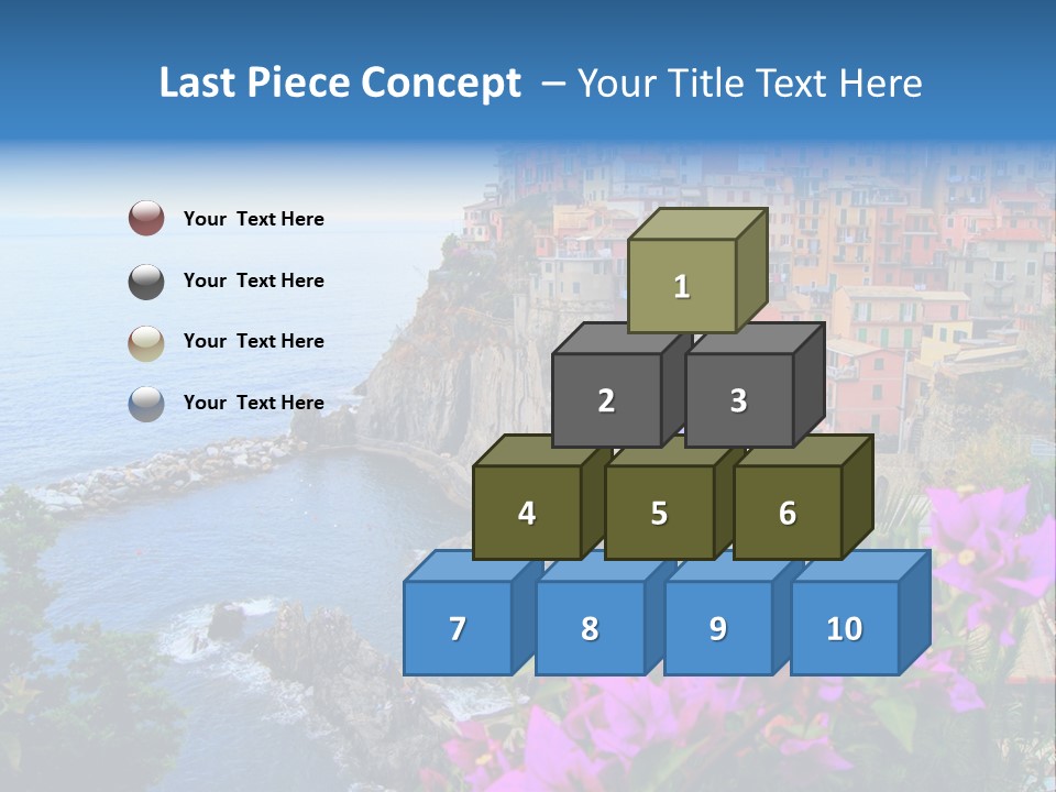 Sightseeing House Panoramic PowerPoint Template