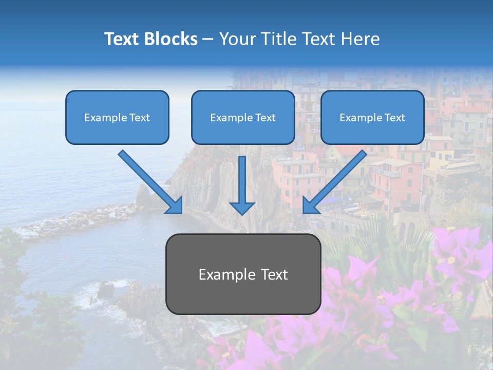 Sightseeing House Panoramic PowerPoint Template