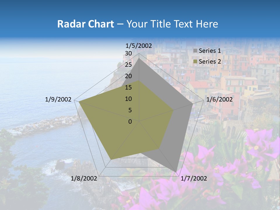 Sightseeing House Panoramic PowerPoint Template