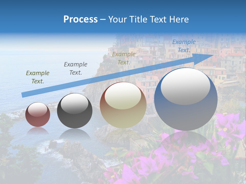 Sightseeing House Panoramic PowerPoint Template