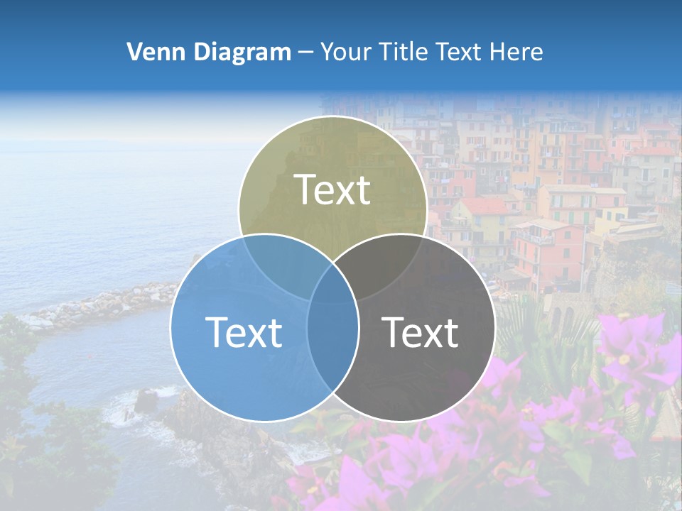 Sightseeing House Panoramic PowerPoint Template