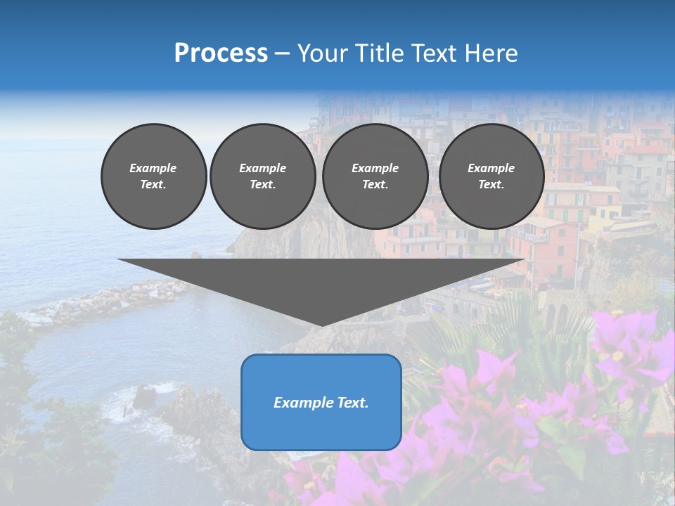 Sightseeing House Panoramic PowerPoint Template