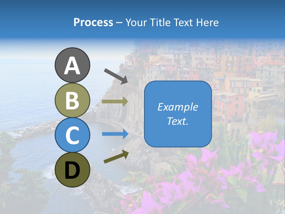 Sightseeing House Panoramic PowerPoint Template