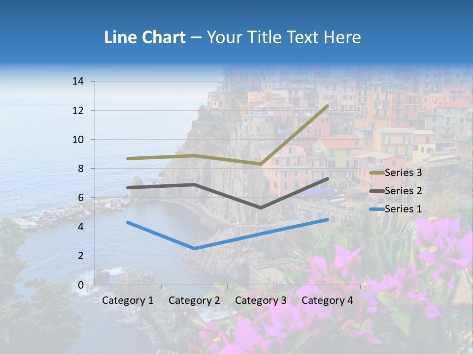 Sightseeing House Panoramic PowerPoint Template
