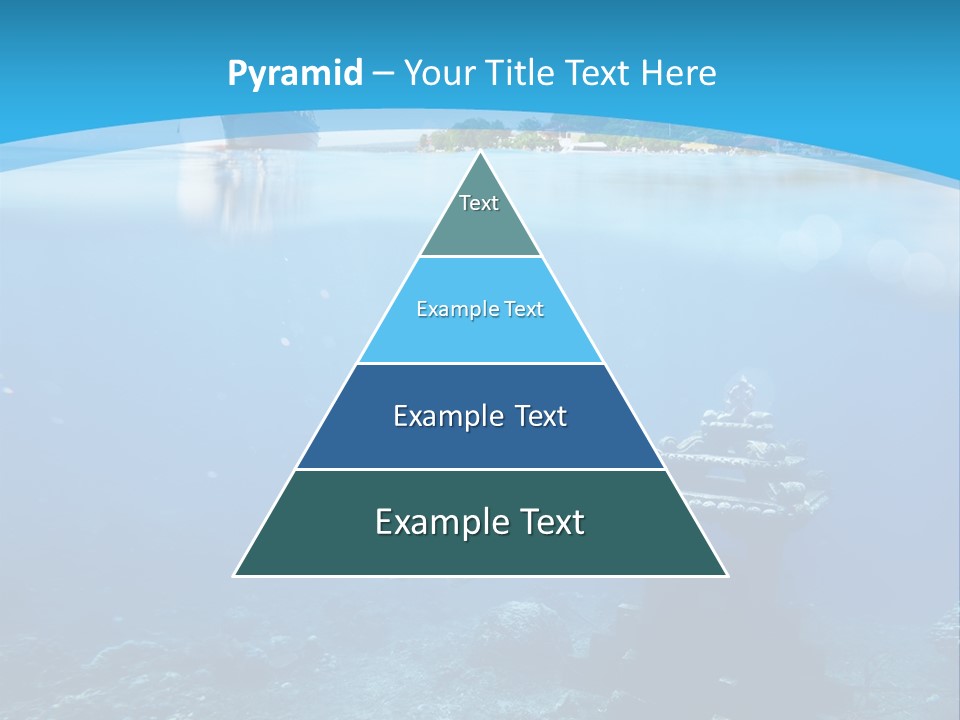 Snorkel Scene Fin PowerPoint Template