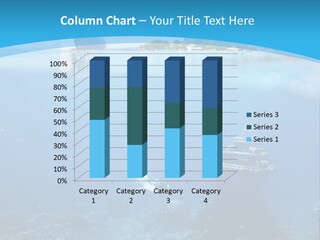 Snorkel Scene Fin PowerPoint Template